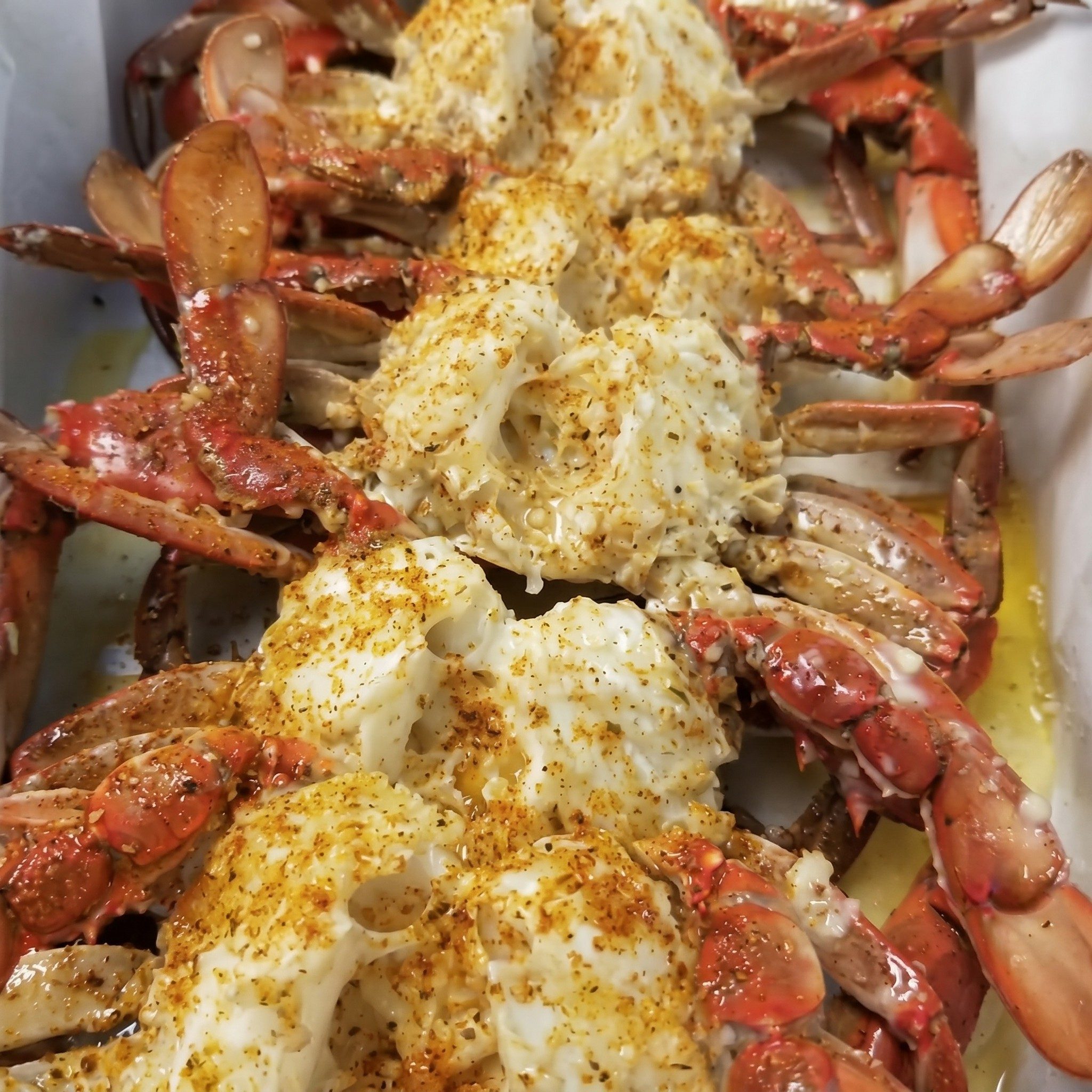 Cleaned Blue Crabs.