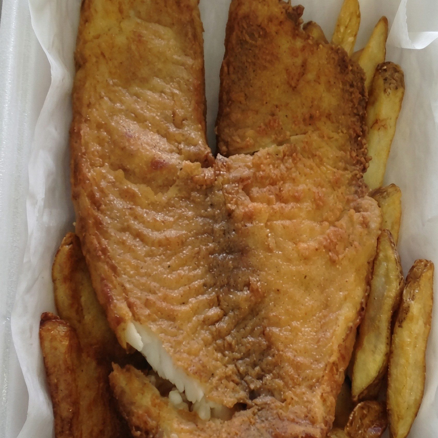2 Pieces Fish and 1 Side Combo.