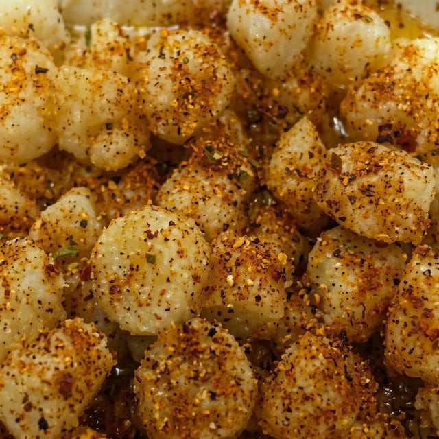 Bay Scallops Meal.