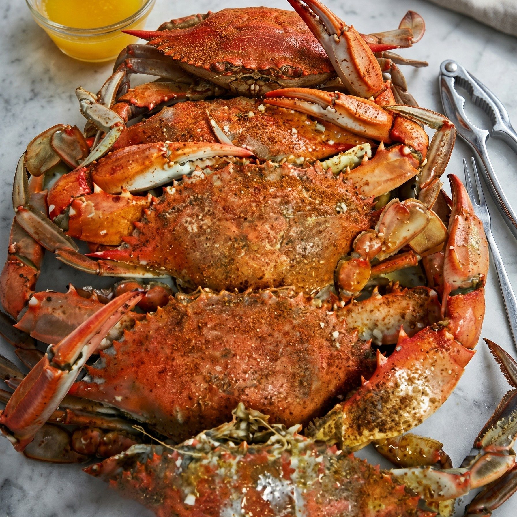 Large Blue Crab Steamed.