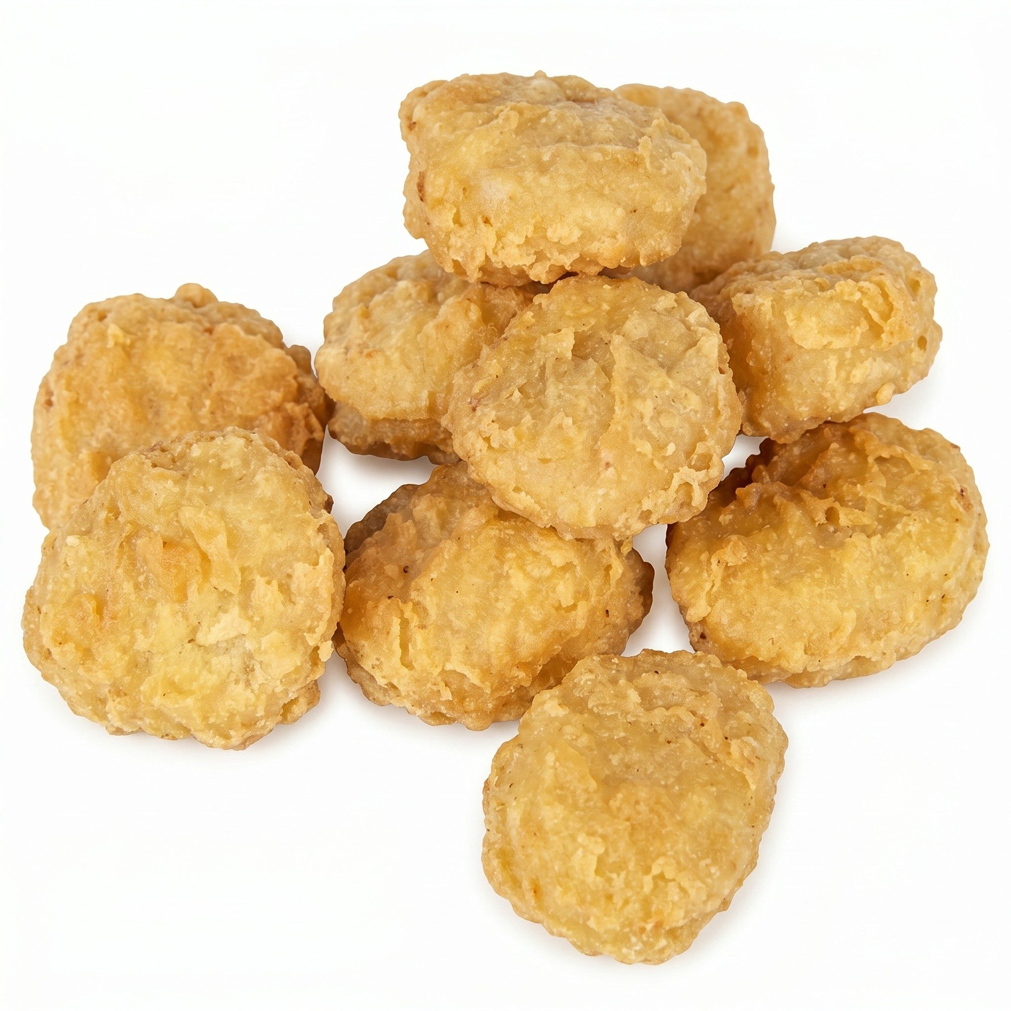 Corn Nuggets with Powdered Sugar.
